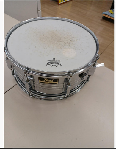 Pearl steel shell snare drum - pearl,