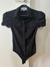 Blusenbody mit Puffärmel