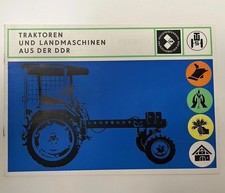 RS-09, Traktoren u. Landmaschinen, Prospekt, VEB Traktorenwerk Schönebeck, 1968