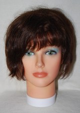 Bergmann , Friseurkopf – Übungskopf Lady, 100 %  Echthaar , Top