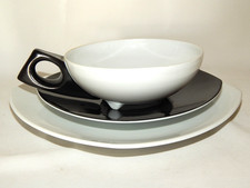 Edles tee gedeck schwarz - edles, /