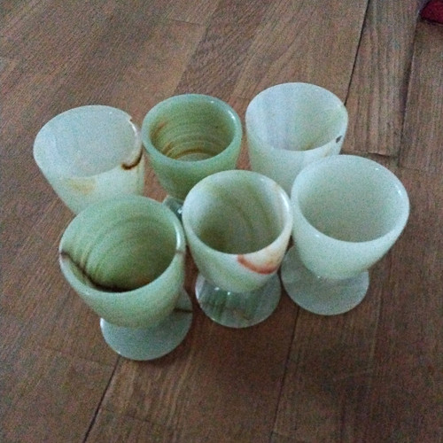 Eierbecher set teilig - eierbecher, 6-teilig