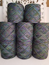 1300 gr Lila-Oliv GARNPAKET