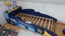Kinderbett Rennauto 200 x 90 CM  mit Lattenrost ohne Matraze