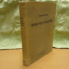 Hans Kelsen - Reine Rechtslehre - EA 1960 (Recht, jura, Gesetze)