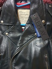 Replay Herren Leder Bikerjacke