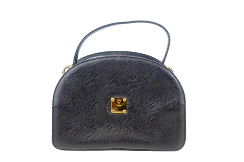 Mcm dome leather bag - mcm,