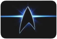 Star Trek: (verschiedene Logos) Fußmatten weich, waschbar, rutschfest