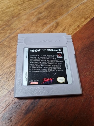 Nintendo gameboy robocop - nintendo,