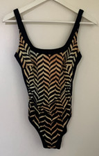 Charmline Badeanzug mod. 1437 Dess. 941 Col. 871 Plum Gold