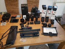 Panasonic Lumix G9 mit Panasonic 100-400  , 12-60, 25/1.7 Olympus 12-50 Konvult