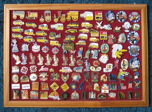 Sammlung pins anstecker - sammlung,