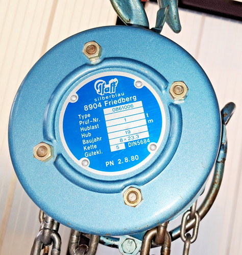 Pfaff silberblau kettenzug - pfaff-silberblau,