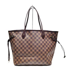 NO TARIFF Louis Vuitton LV Tote Bag Neverfull MM Braun Damier 4485927