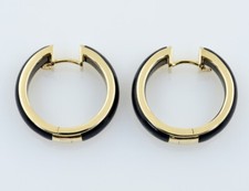 Jette joop creolen onyx - jette,