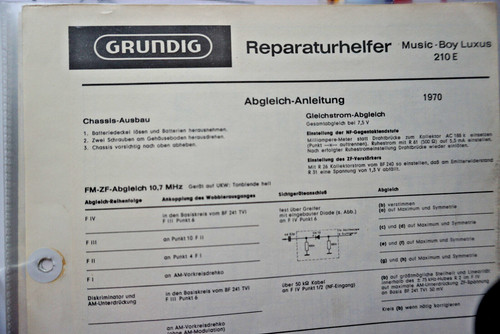 Grundig musik boy - grundig, 210