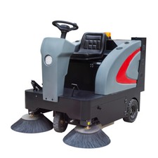 1350- Aufsitz-Kehrsaugmaschine mit Elektroantrieb