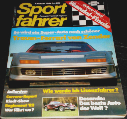 Sportfahrer 81 - sportfahrer, 01/81
