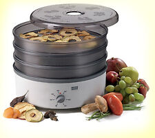 Stöckli Dörrautomat Dörrgerät 3 Edelstahlgittern BPA Frei Dörrapparat