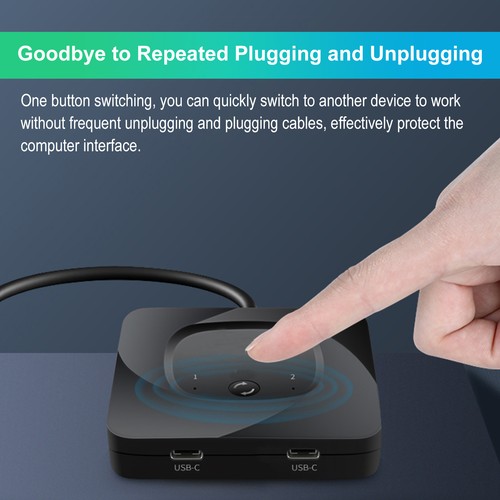 Bidirektionaler usb switcher - usb, c