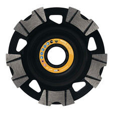 SAMEDIA Diamantschleiftopf Schleifscheibe Beton Estrich 125mm 22 23mm