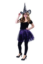 Tüllrock Tutu schwarz mit