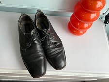 Bugatti  40 Anzugsschuhe Schnürschuhe Slipper Schuhe schwarz  Halbschuhe