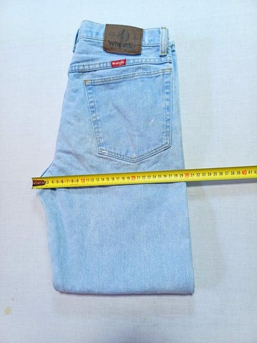 Men wrangler jeans white denim - wrangler,