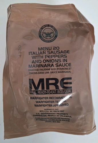 Mre meal ready eat menü - meal,