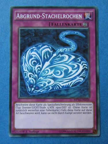 Yugioh abgrund stachelrochen - yugioh, abgrund-stachelrochen