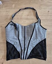 Simone Pérèle Corsagen Bustier  Größe S schwarz grau vintage 
