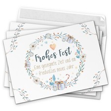 10 Weihnachtskarten mit