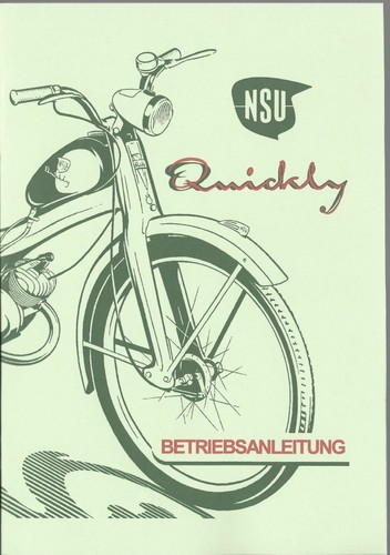 Betriebsanleitung nsu quickly - betriebsanleitung,
