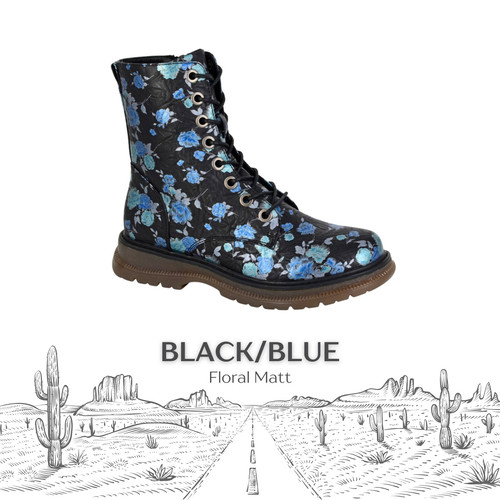 Cipriata damen blumen stiefel - damen,