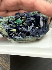 Azurit XX mit Malachit XX