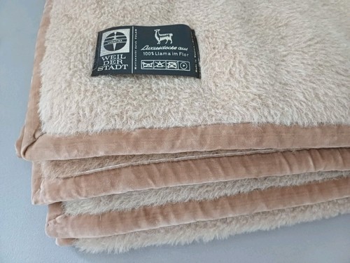 100 lamahaar luxusdecke - 100%,