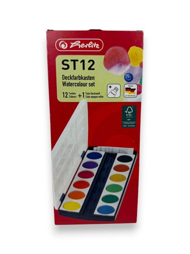 Herlitz deckfarbkasten st12 - deckfarbkasten, 12