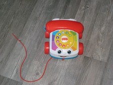 fisher-price  Kinder Telefon mit Wählscheibe Kulleraugen zum Nachziehen - Top