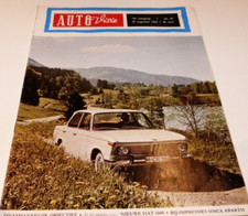 Orig. Auto Visie Zeitschrift Nr.32/1963 Fiat 1600S/Simca Abarth 1300/Floride s