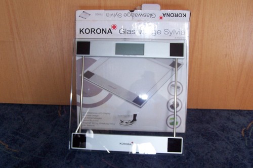 Neue korona glas personenwaage - neue, glas-personenwaage