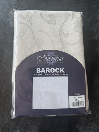 Tischdecke stoff damast barock - stoff,