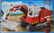 Playmobil Bagger 5282 City Action großer Kettenbagger