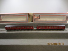Lima H0 201092LG/201093 Triebwagen Set DSB DC Analog in OVP B218
