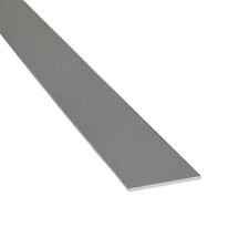 Alu Flachstange silber ELOXIERT  1-3 m Aluminium Flachmaterial Aluprofil Flach