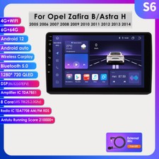 6+64GB 8 Kern Für Opel Zafira B Astra H Android Carplay Autoradio GPS NAVI DAB+