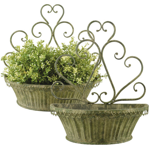 2er set esschert wandschale - 2er,
