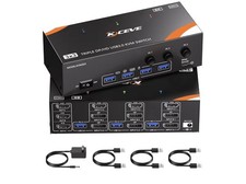 KVM Switch 3 Monitors 3