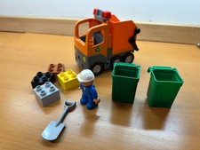Lego Duplo Ville 5637 Müllwagen Müllabfuhr Müllauto komplett  top Zustand