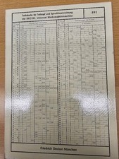 Friedrich Deckel Teiltabelle für Rundtisch , Teilapparat , Spiralfräseinrichtung
