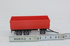 Wiking 038818 Landwirtschaftlicher Dreiachsanhänger rot NEU mit OVP 1:87 H0